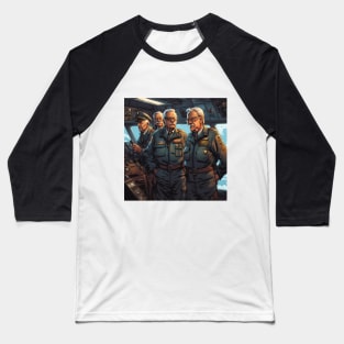 Pensioners as commercial aircrew Baseball T-Shirt